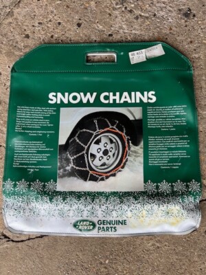 Snow Chains Range Rover land Rover Snow Chains 7.50 x 16 | eBay UK