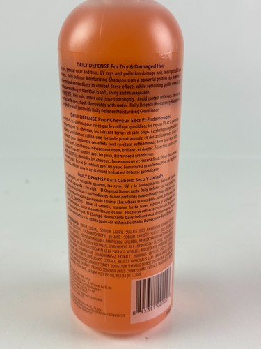 Lot of 6 - Daily Defense Moisturizing Shampoo 16 oz - For Dry & Damaged Hair - Picture 4 of 9