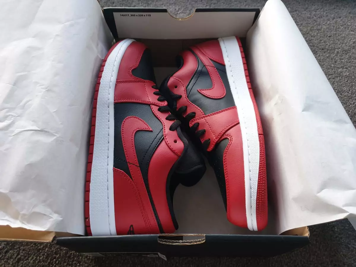 Air jordan 1 bred low sales