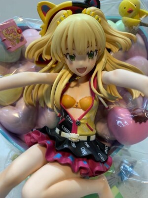 Figura Banpresto The Idolmaster Rika Jougasaki 6 Cm – Chibi-Kyun-Chara Cenerentola Ragazze Serie Passion