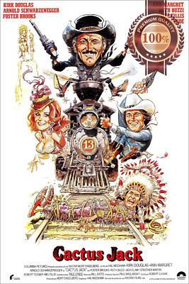CACTUS JACK THE VILLAIN 79 ORIGINAL OFFICIAL MOVIE FILM PRINT PREMIUM POSTER