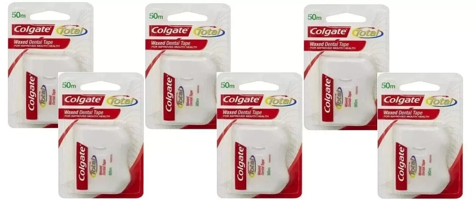Colgate Total Dental Floss 50m (Pack of 12) Free Shipping Dental Products... - Image 3 of 4