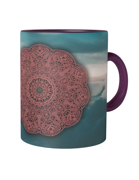 Mandala V Kaffeetasse Hinduism Buddhism Buddhismus Govinda Buddha Mug Om-image