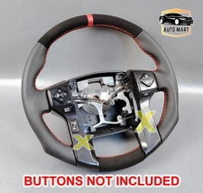 TOYOTA TUNDRA 4RUNNER SUEDE LEATHER STEERING WHEEL CUSTOM OEM JDM 2014 2021