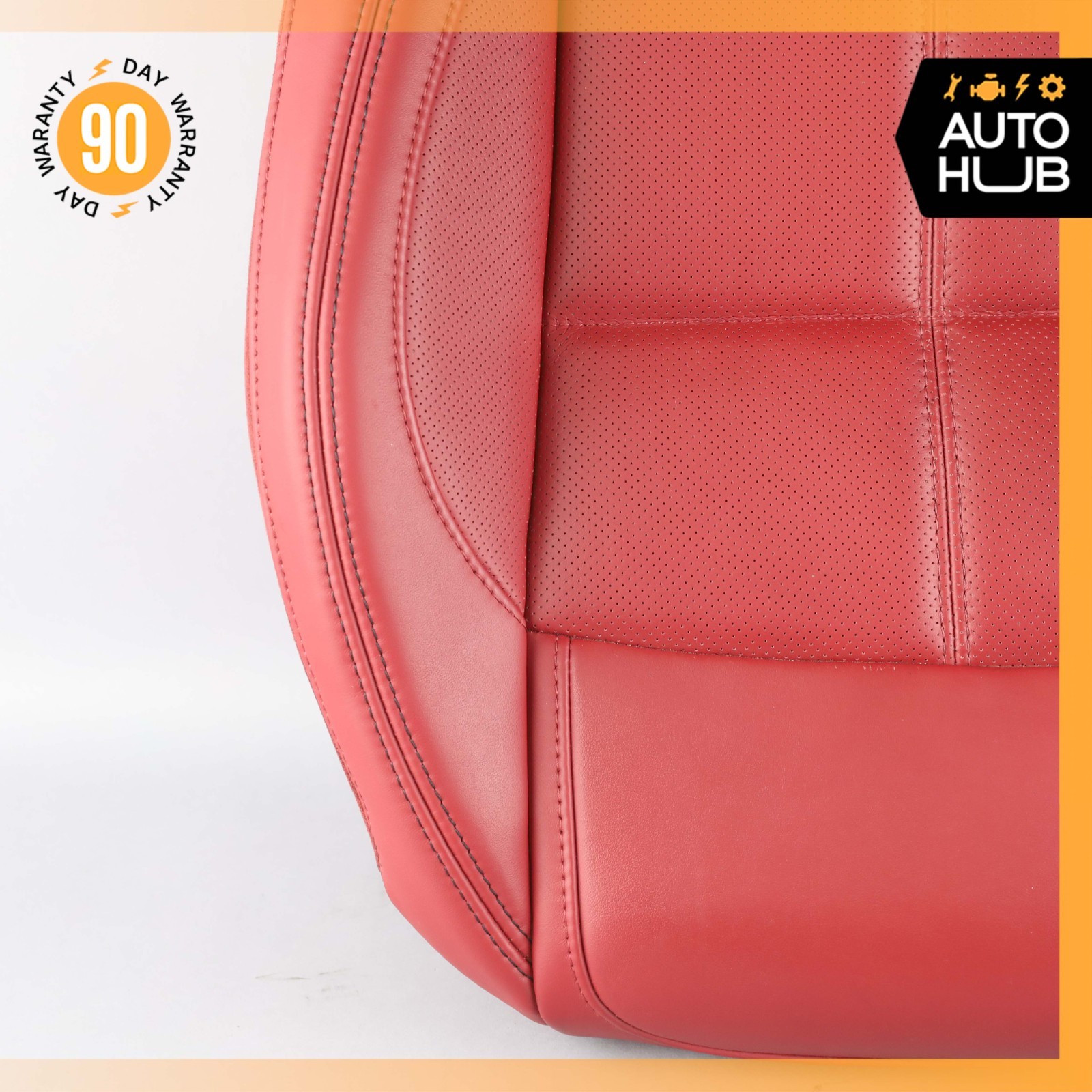 17-24 Maserati Levante M161 Sport Front Left Lower Bottom Seat Cushion Red OEM