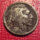 1915-D BUFFALO NICKEL I-52 F-VF DETAILS DARK COIN CORROSION