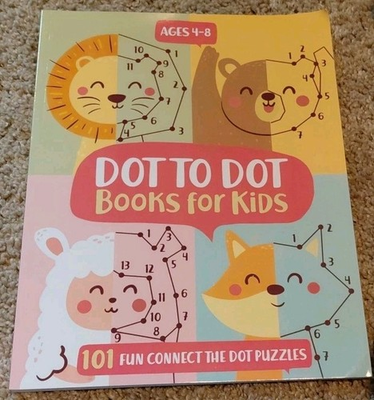#ad Dot To Dot Books For Kids Ages 4 8: 101 Fun Connect The Dots Books for Kids Age $2.99
