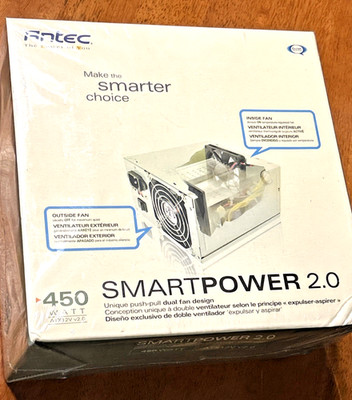 New In Box ANTEC VP450P Power Supply 450W ATX12V v2.0