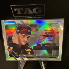 2021 Topps Chrome Formula 1 F1 Racers Refractor Max Verstappen #43