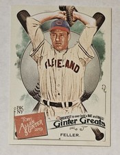 BOB FELLER 2019 Topps Allen & Ginter - Ginter Greats #GG-9 Indians HOF No-No