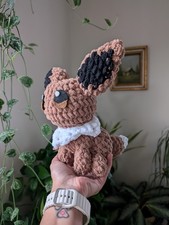 Eevee Pokemon Handmade Crochet Amigurumi Stuffie