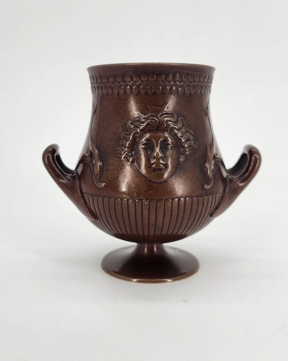 Vases de décoration du XIXe siècle en bronze