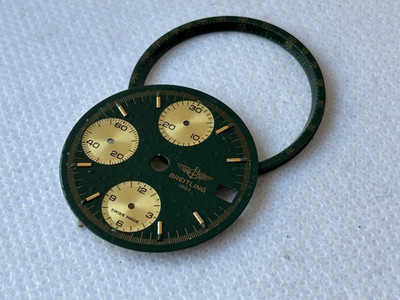 BREITLING Dial Green Dial für Chronomat (mit Mängeln)