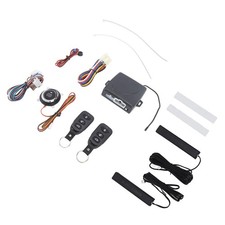 Car Remote Keyless Entry System DC 12V Auto Lock Engine Start Stop Alarm Syst...
