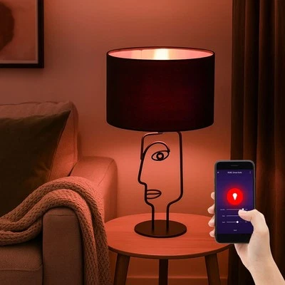 Leseleuchte Tischleuchte Tischlampe LED App Smart Beistelllampe RGB CCT H 42cm - Bild 1 von 4