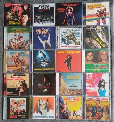 ITALO SOUNDTRACKS - SAMMLUNGSAUFLÖSUNG 1 (NEU) 20 CDs