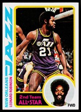 1978-79 Topps #30 Leonard Robinson - EX