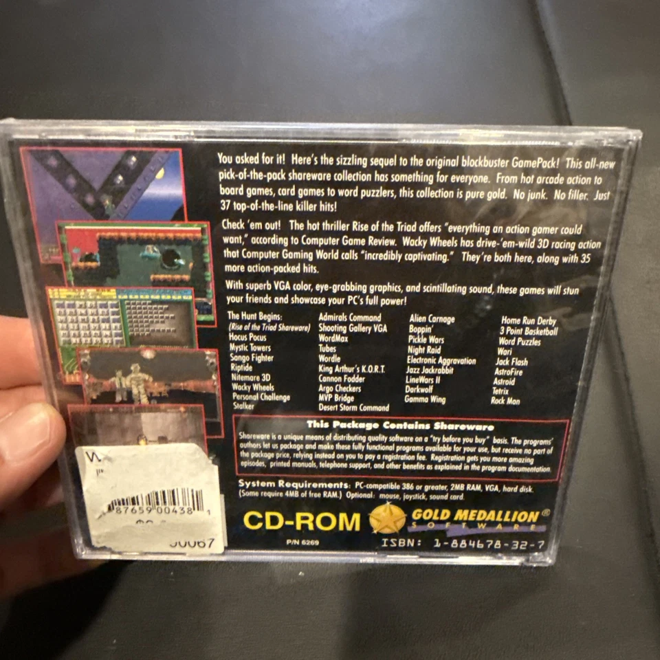 Gold Medallion Game Pack 2, 37 Best VGA Games (PC-Dos, CD-Rom, Jewel Case) New - Image 2 of 4