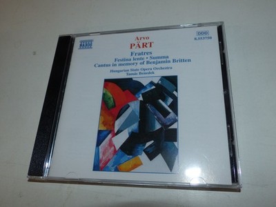 CD   Fratres / Festina lente / Summa Arvo Pärt