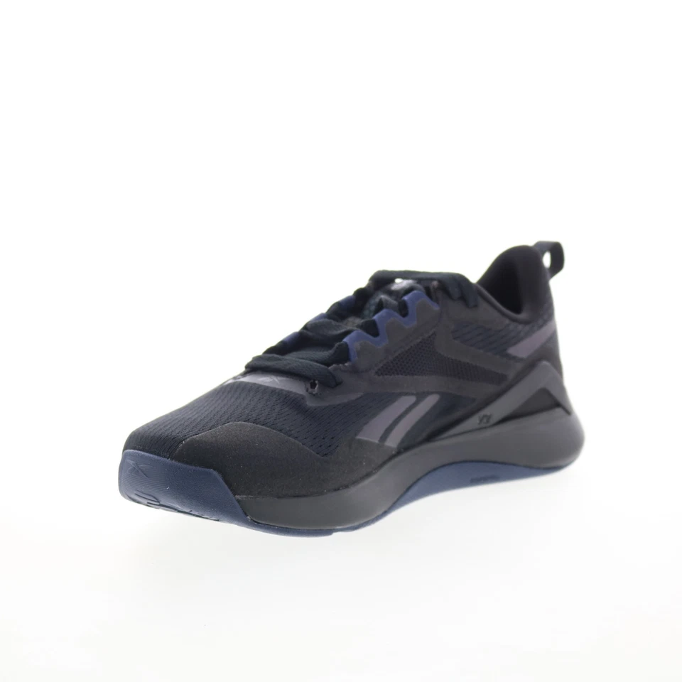 Reebok Nanoflex TR 2 Mens Black Mesh Lace Up Athletic Cross Training Shoes - Image 4 of 4