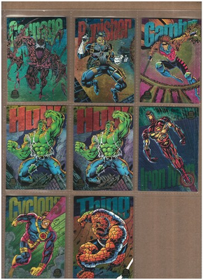 #ad #ad 1994 FLEER MARVEL POWER BLAST INSERT CARD SINGLES PICK YOUR CARD $3.95
