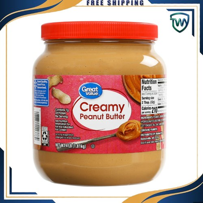 #ad Great Value Creamy Peanut Butter Spread 64 oz Free Shipping $4.70