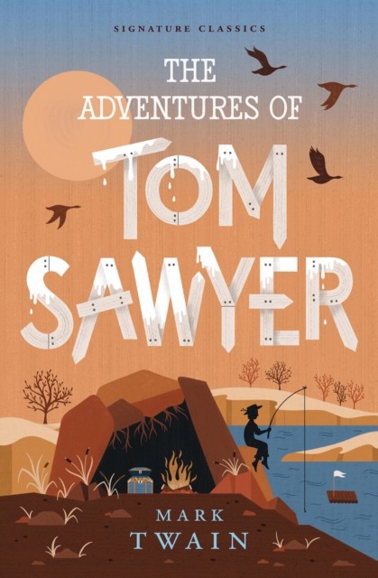 The Adventures of Tom Sawyer by Mark Twain (Paperback Book)