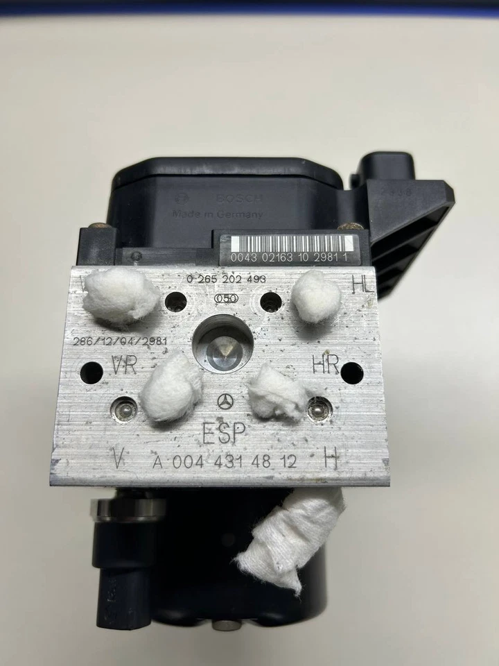 00-03 梅赛德斯 W208 CLK320 E320 CLK430 ABS 防锁制动泵 液压 原始设备制造商 — 第 4/4 张图片