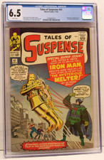 TALES OF SUSPENSE #47 (1963) CGC 6.5 Origin & 1st Appearance Melter MARVEL KEY