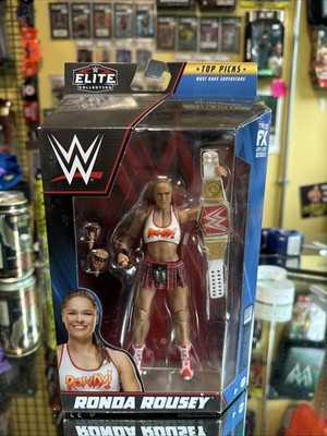 Original WWE Elite Collection Ronda Rousey Top Picks Figur Neu in OVP Mattel