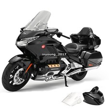 1/9 Honda Gold Wing Tour GL1800 Motorrad Modell Die Cast Spielzeug Schwarz