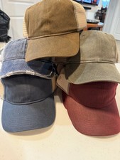 Trucker Hat Lot Of 29 New Plain Baseball Caps Hats Mesh Hook  Loop PRINTABLE