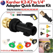 Adapter For Karcher K2-K7 to 1/4'' Quick Release Pressure Washer Kit