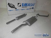 Imasaf Auspuffset für VW Golf 3 1.6 Variant 74KW 1994-1999 | Mitteltopf+Endtopf
