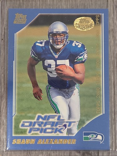Shaun Alexander #371 2000 Topps card