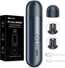 Electric Dog Nail Grinder Pet Trimmer USB Charge with nail Clipper Professional