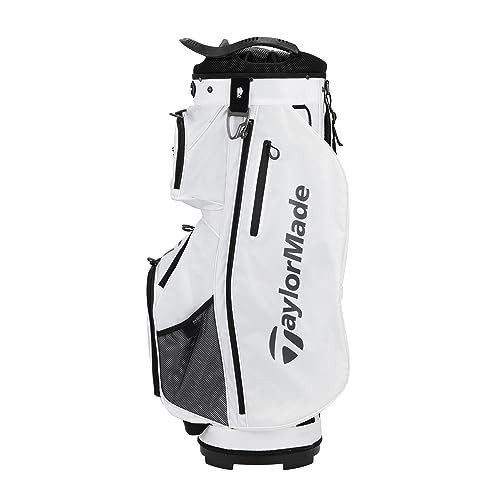 TaylorMade Pro 2023 White Cart Golf Bag