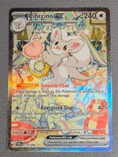 Pokemon Cinccino ex 119/086 SIR Chaos Rising Special Illustration Rare