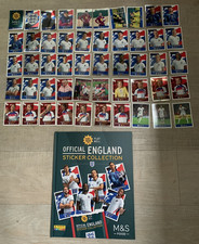 Panini 2026 M&S Official England Collection World Cup Book Plus All 50 Stickers
