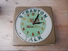 Vintage dualite gruen watches advertising clock parts / repair