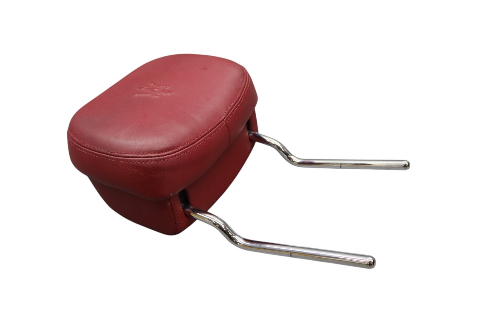 14-20 Maserati Quattroporte Front Right Side Seat Headrest Head Rest Red Oem