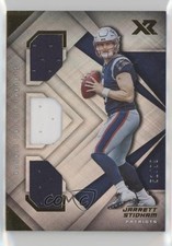2019 Panini XR Rookie Triple Threats Materials 51/99 Jarrett Stidham #RTM-22 1u6