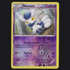 Meowstic 59/122 BREAKpoint Rare Reverse Holo 2016 Pokémon TCG NM 🟣