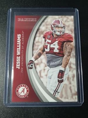 #41 - Jesse Williams - Panini Alabama Crimson Tide Team Collection 2015