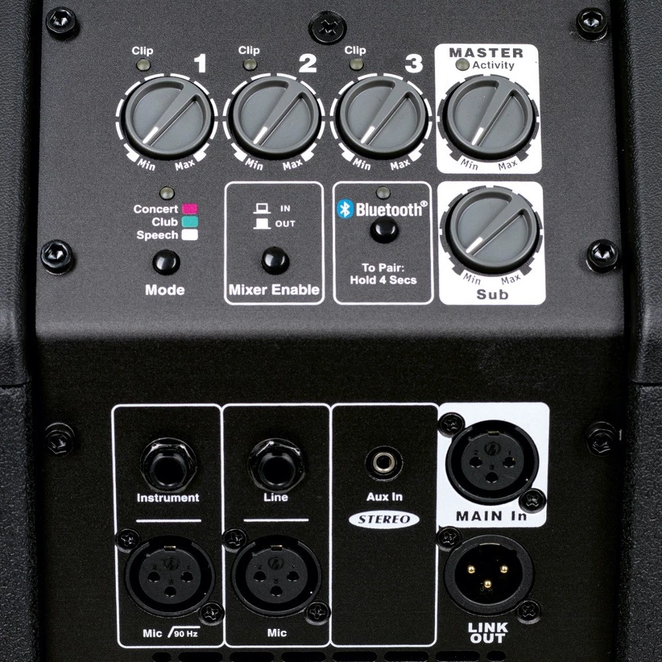 Yorkville YXL Tower 12 All-in-One PA System with carry bag - Image 4 of 4