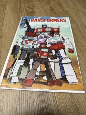 Transformers #1 Cover B 1st Print Johnson Variant Skybound Conic Book