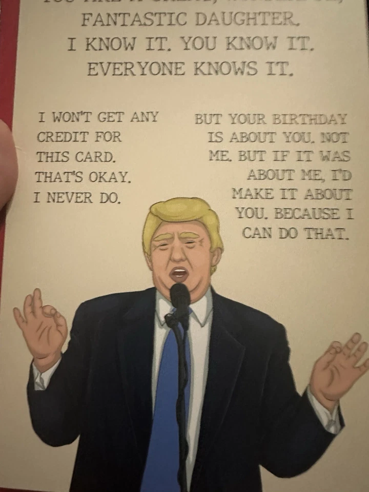 Funny Trump Cards LOT OF 78 Misc. Cards Photo’s Are Some Samples Of Them. - Image 4 of 4