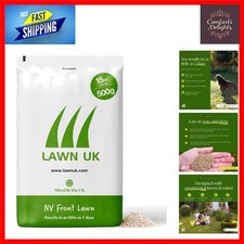 NV Front Lawn Grass Seed 500g - Extra Durable, Fast-Growing for Stunning Lawns 39.98 per kilo