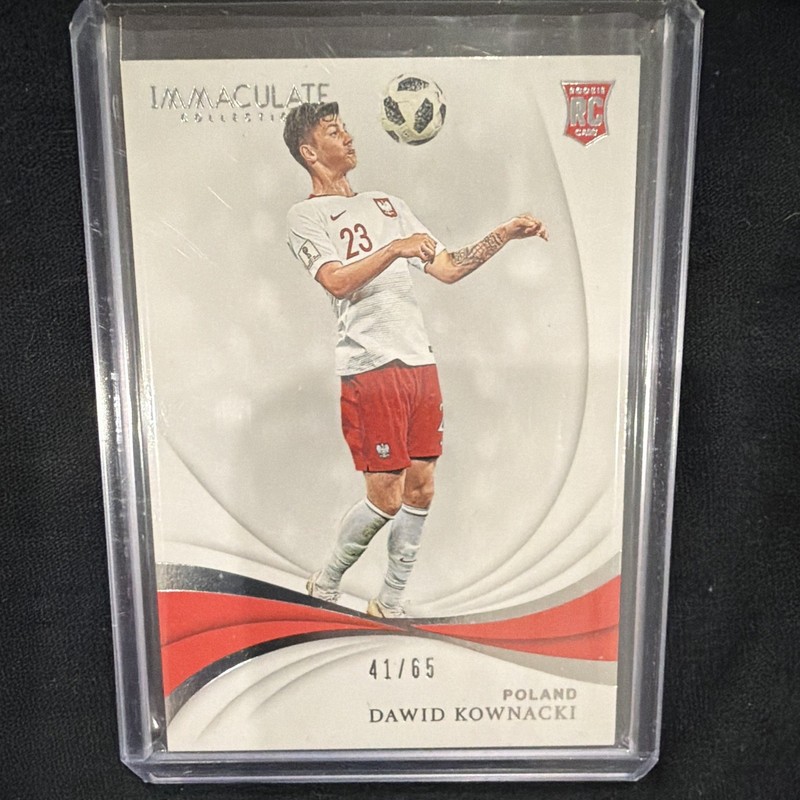 Panini 2018-19 Immaculate Collection - Dawid Kownacki - Poland Rookie (RC) 41/65