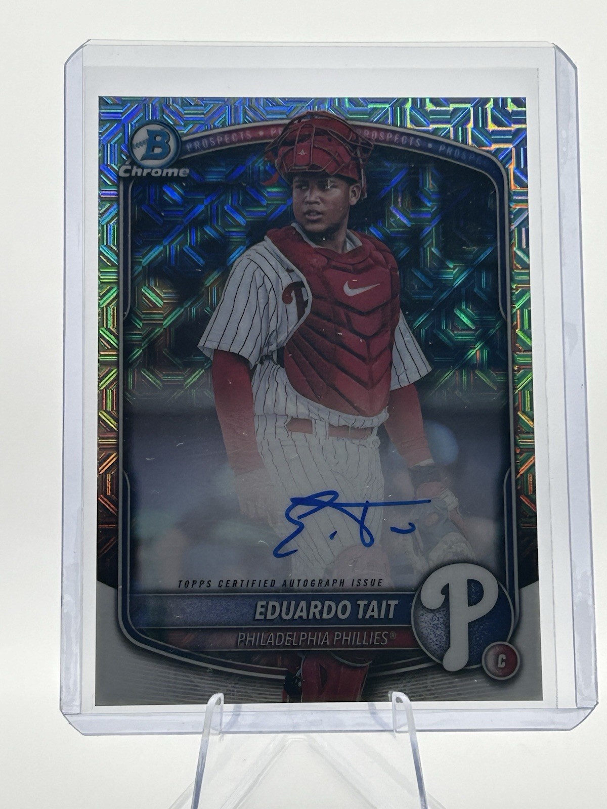 2025 Bowman - Chrome Prospect Mega Box Autographs Eduardo Tait #BMA-ET (AU, RC)